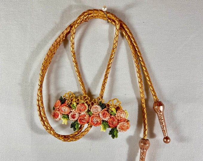 Floral Fairy Western Bolo Tie