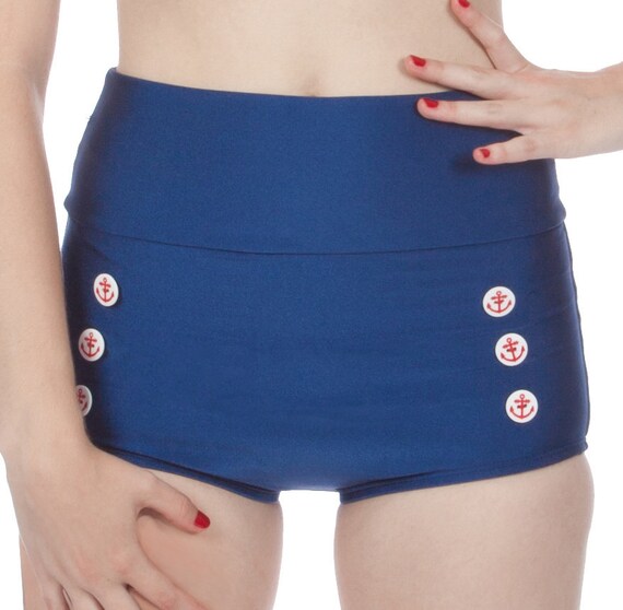 sailor bikini high waisted
