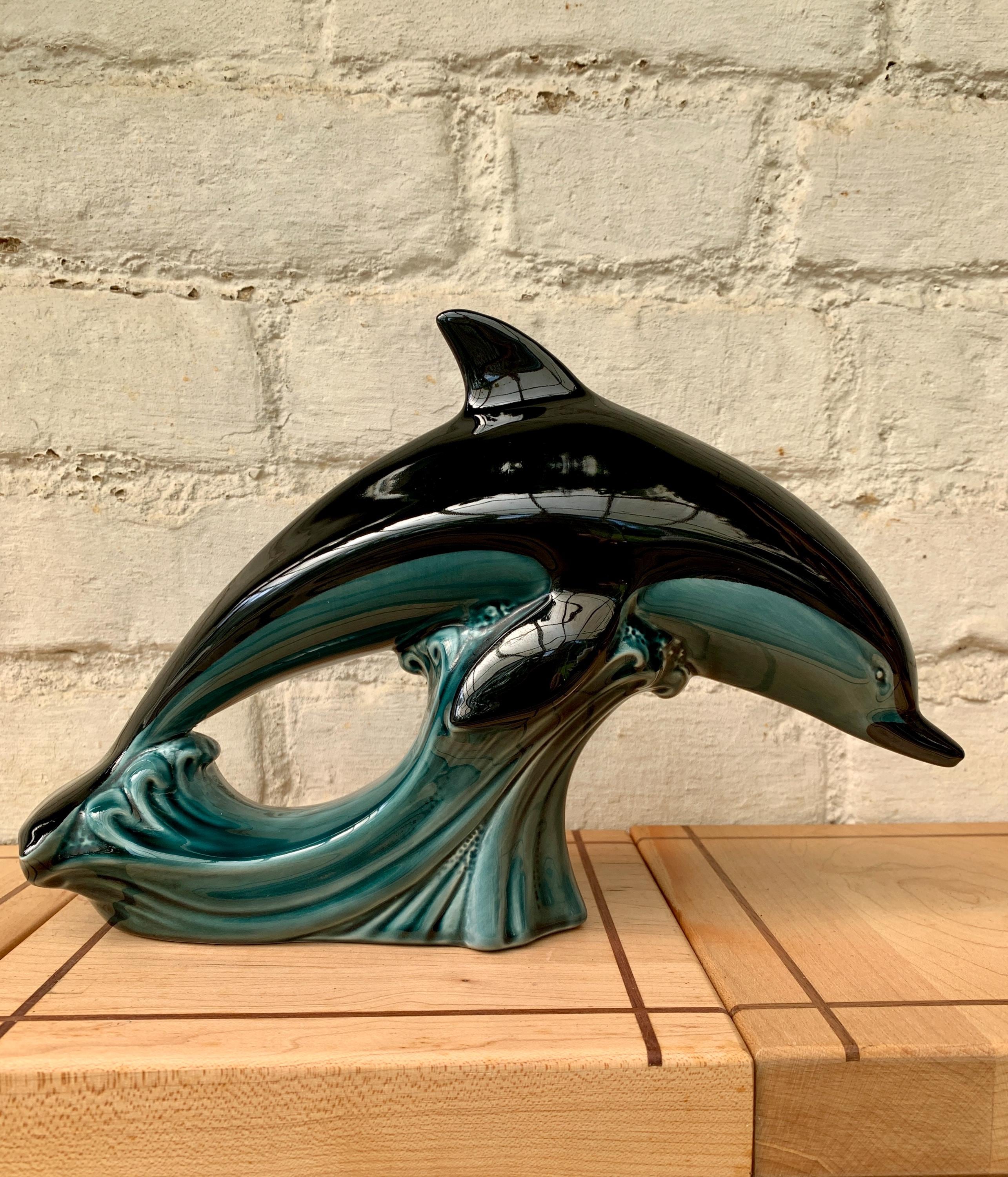 イルカの置物 プール陶器 イギリス - Etsy 日本