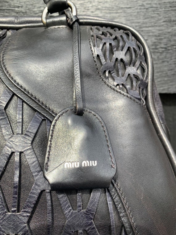 Miu Miu  Prada Black vintage bag, immaculate - image 2