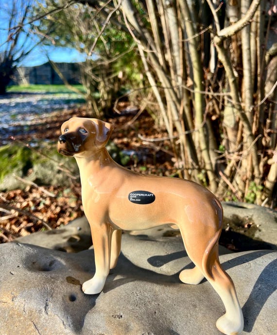 Great Dane Figurine by Coppercraft English 1960's - Etsy Australia