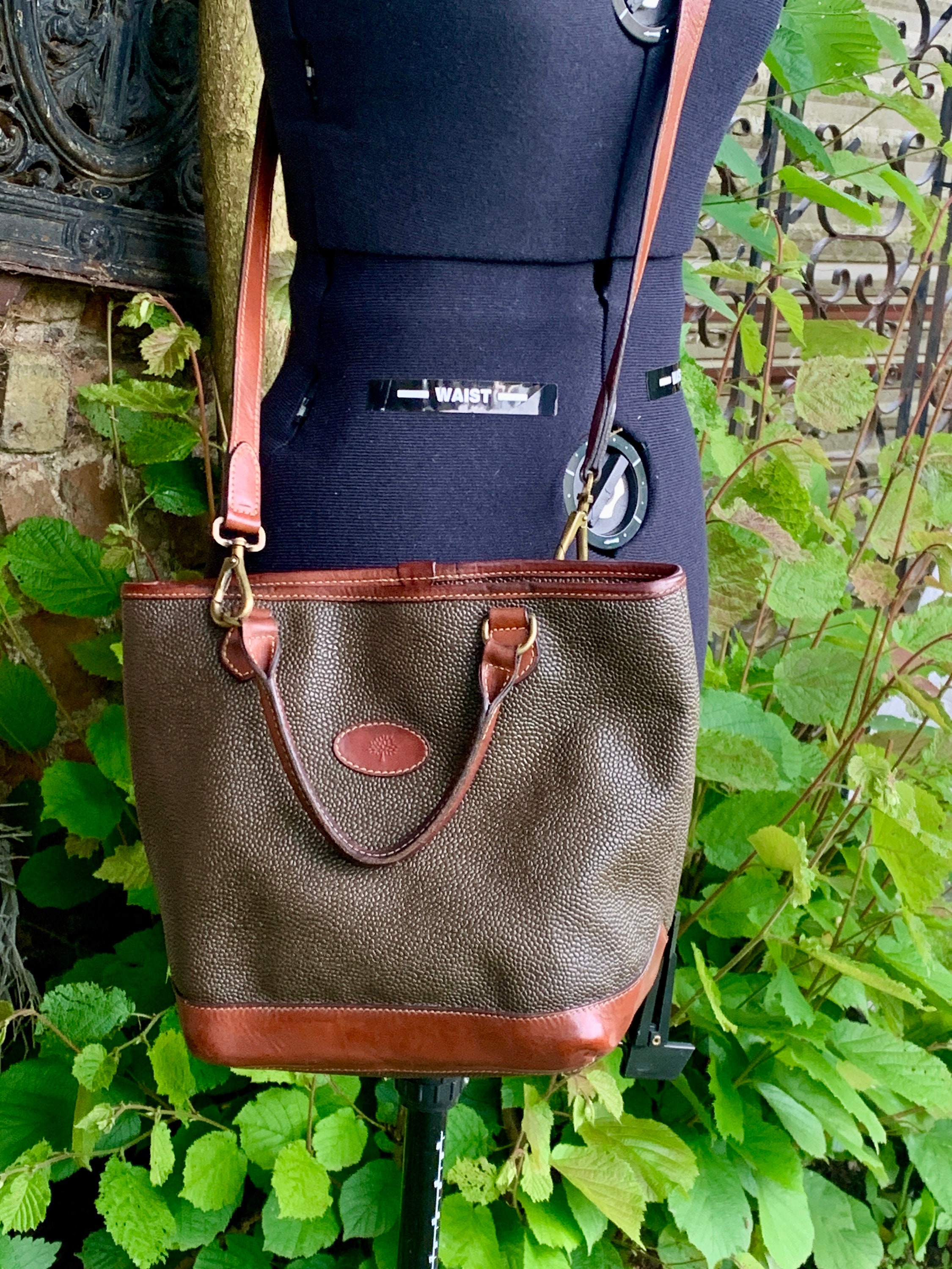 Mulberry rode Roxanna corse tas