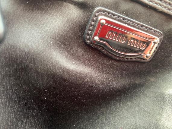 Miu Miu  Prada Black vintage bag, immaculate - image 7