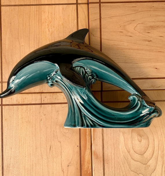 イルカの置物 プール陶器 イギリス - Etsy 日本