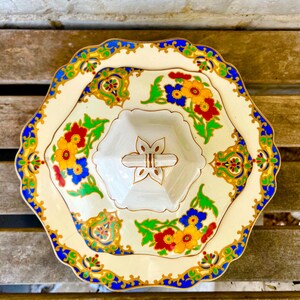 Art Deco  Lidded Tureen/Serving Dish  Cairo Design 1920 John Maddock Potteries.