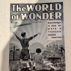 The World of Wonder Children’s book of the world 1920 by Charles Ray