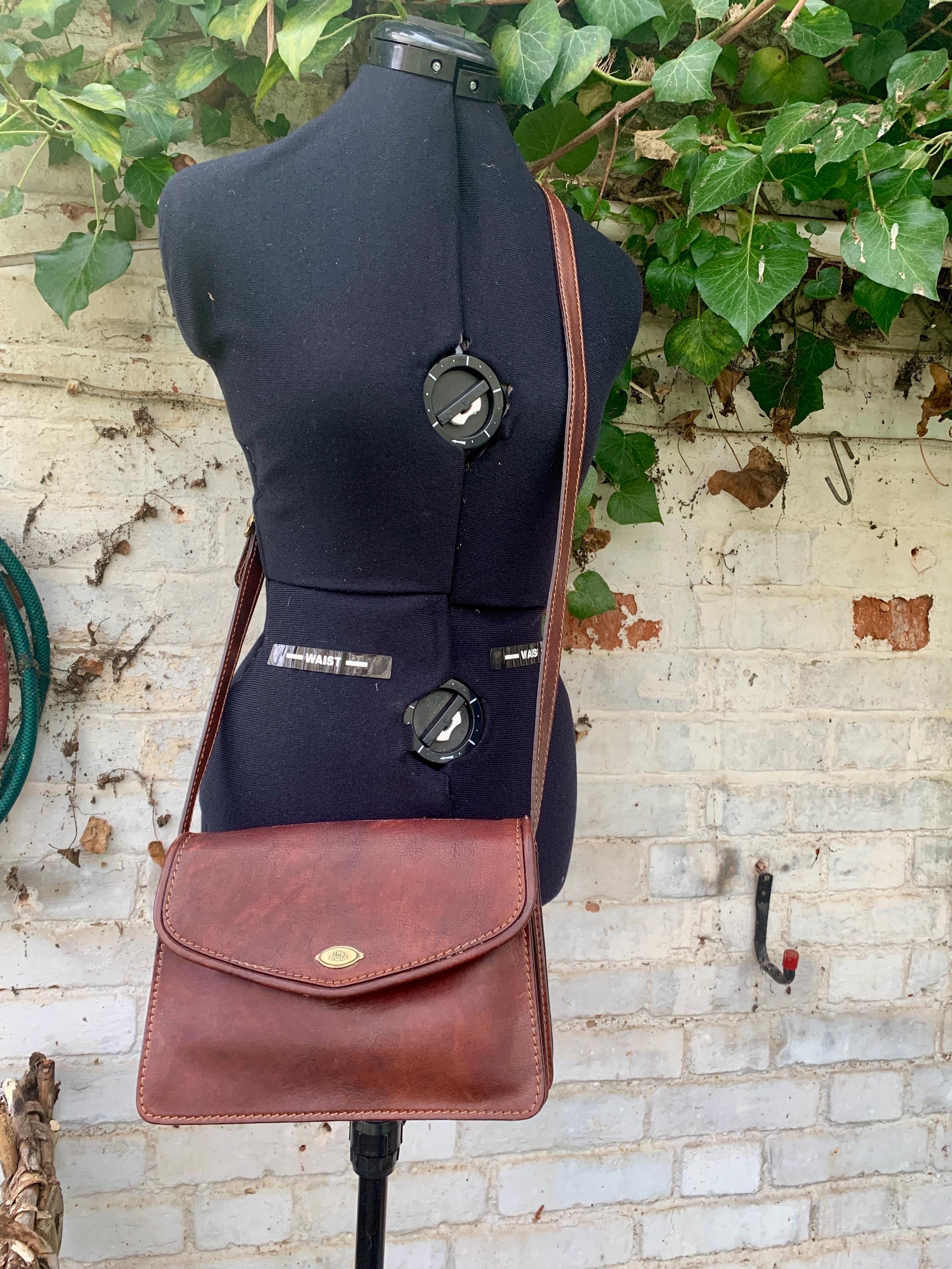 THE BRIDGE ザ・ブリッジ　ショルダーバッグ イタリア 本革 レザー The Bridge Italy Bag - Etsy