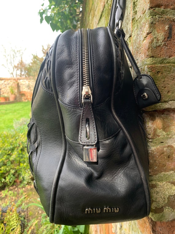 Miu Miu  Prada Black vintage bag, immaculate - image 5