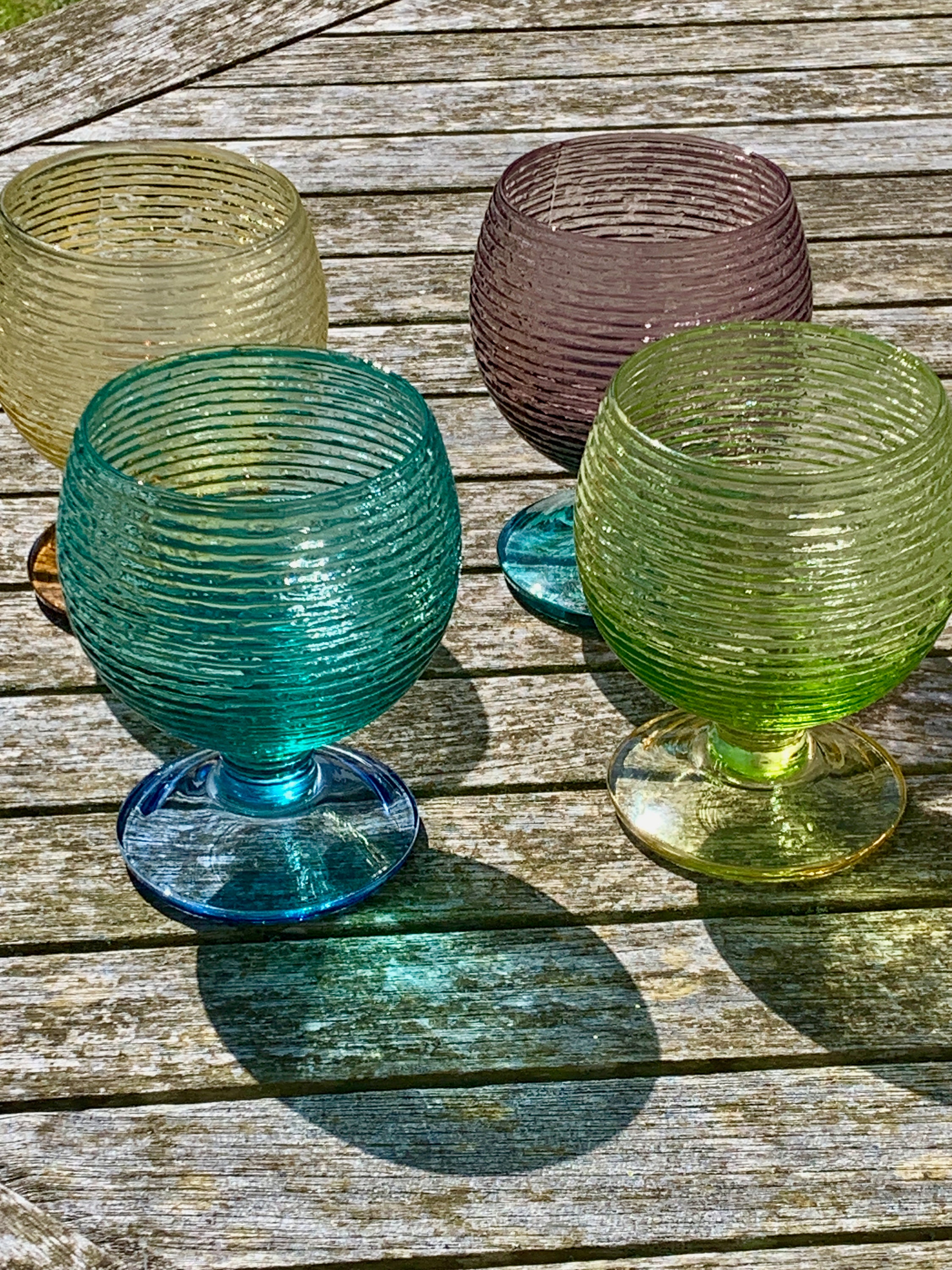 IVV(ITALY)ガラスペンダント ivv-multicolor-set6-tumblers-
