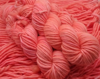 Superwash Merino Wool Hand Dyed Bulky Singles Yarn (HD66)