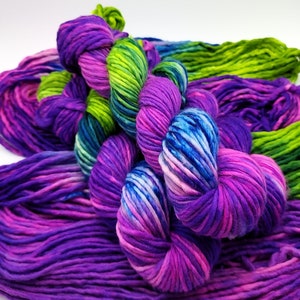 Secret Vineyard – Filato singolo grosso in lana merino superlavabile tinto a mano (HD65)