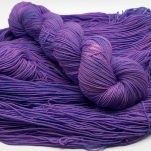 Hand Dyed Merino Superwash Wool Sock Yarn with Nylon for Extra Soft and Durable Socks (HD17)