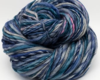 Handspun Yarn – Superwash BFL Wool, Singles – Aran Weight – 108 Yards (HS64)