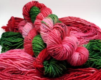 Superwash Merino Wool Hand Dyed Bulky Singles Yarn (HD72)