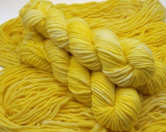 Superwash Merino Wool Hand Dyed Bulky Singles Yarn (HD67)