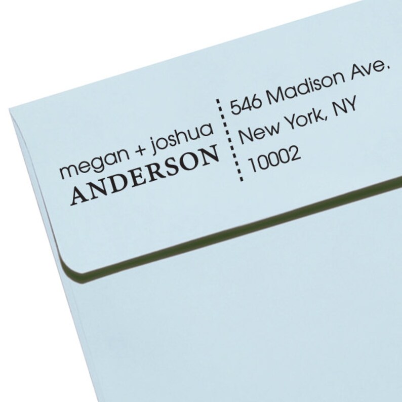 CUSTOM ADDRESS STAMP Eco Friendly & Self Inking Gifts for Etsy