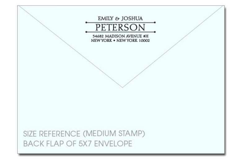 Self Inking Stamp Wedding Stamp CUSTOM SELF INKING Return Address Stamp Housewarming Gift 86 Custom Address Stamp Return Address Stamp