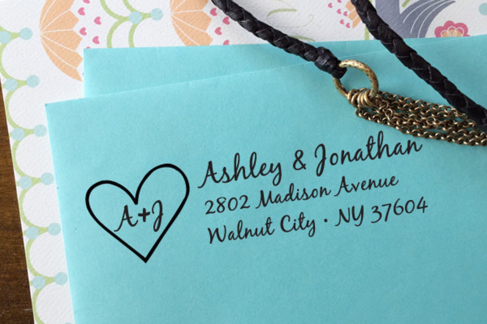 Custom ADDRESS STAMP with proof from USA Eco Friendly self Etsy