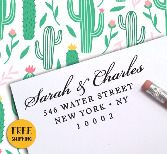 self inking return address