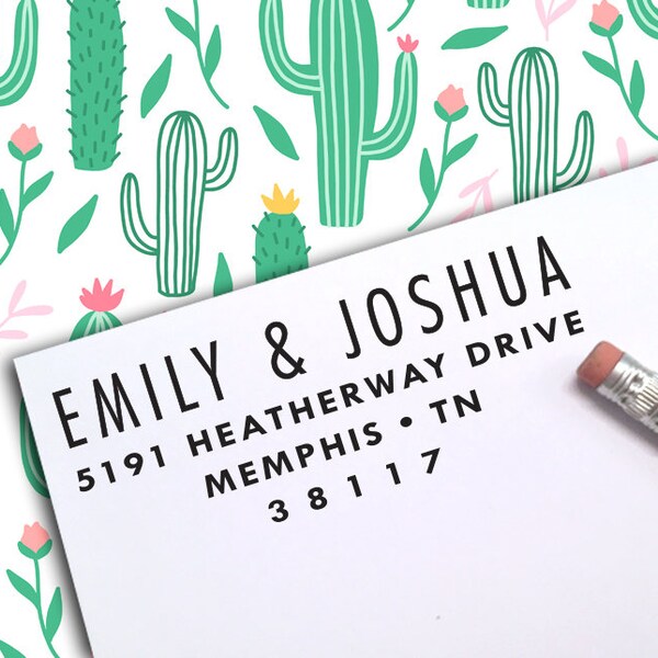 CUSTOM SELF INKING Address Stamp, Custom Address Stamp, Return Address Stamp, Custom Stamp, Logo Stamp, Wedding Stamp, Housewarming Gift 300