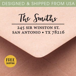 CUSTOM SELF INKING Address Stamp, Custom Address Stamp, Return Address Stamp, Custom Stamp, Logo Stamp, Wedding Stamp, Housewarming Gift 24