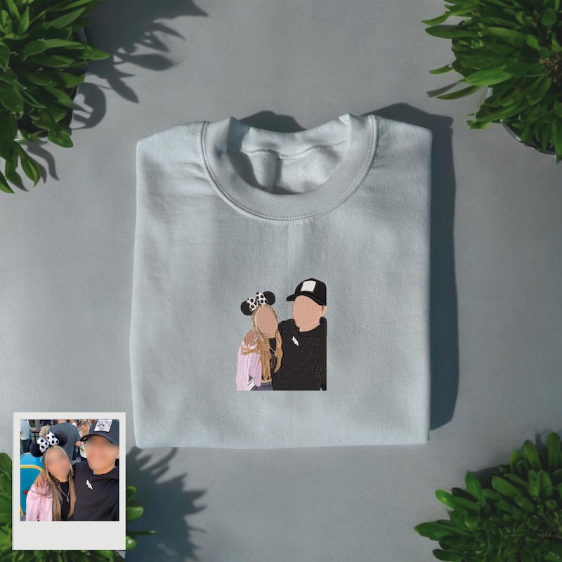 Embroidered Relaxed Crewneck Sweatshirt main image 1