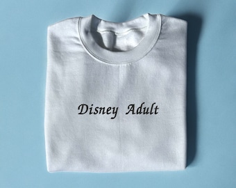 Custom Embroidered Sweatshirt, Custom Sweatshirt, Personalized Text Sweatshirt, Personalized Crewneck, Custom Text Crew Sweatshirt