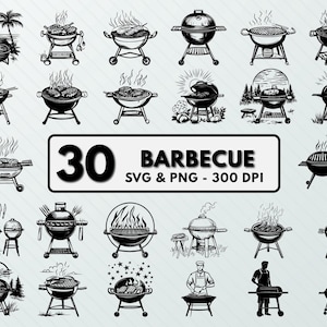 Barbecue Svg Png, Barbecue Clipart, Silhouette, Barbecue Decal, Vector Art, Barbecue Outline, Barbecue Designs, Barbecue Cut Files Circuit