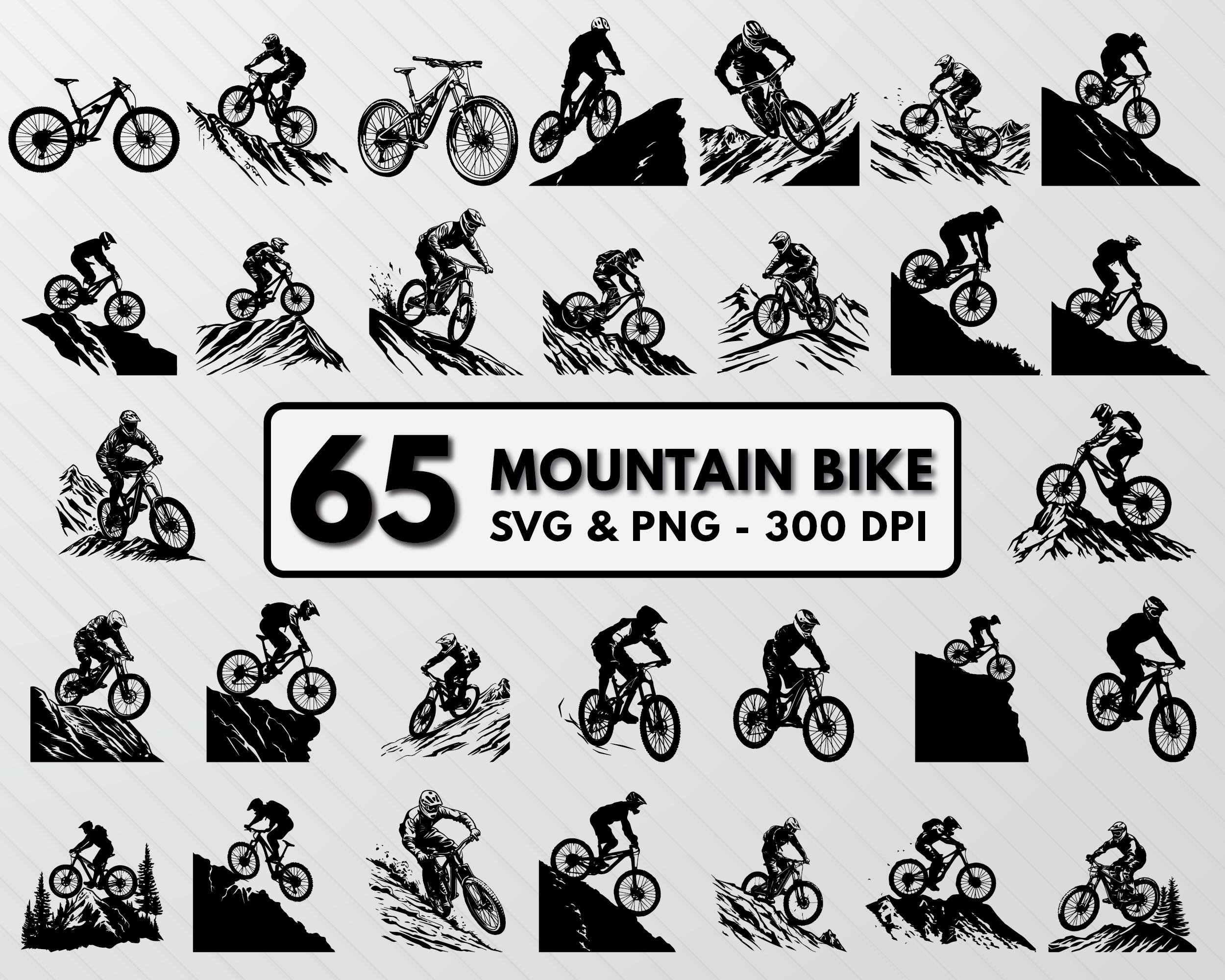 Mountain bike logo Etsy