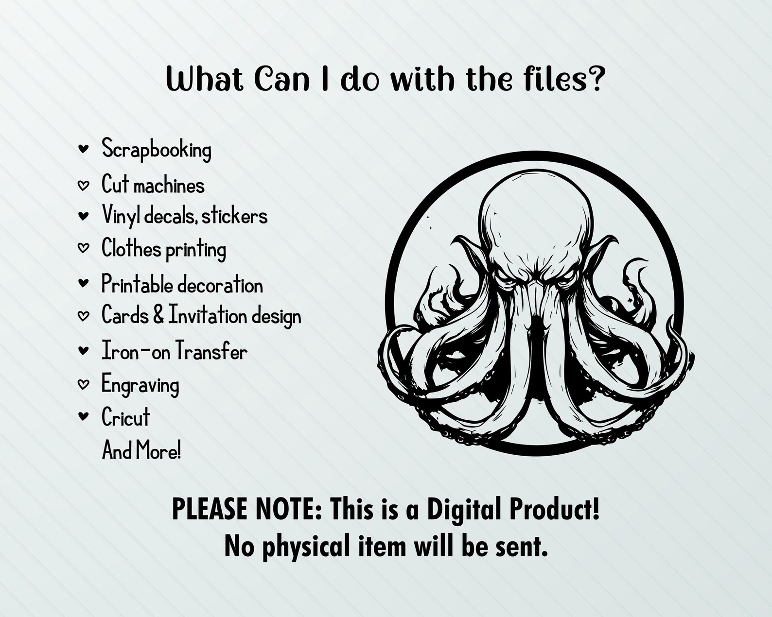 Cthulhu Clipart: SVG, PNG, Vector Art Designs (digital Download) - Etsy
