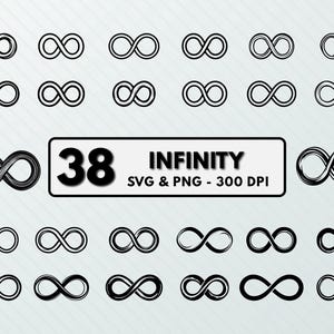 Infinity Svg Png, Infinity Clipart, Infinity Silhouette, Infinity vector, Infinity cut files, Infinity cricut, Infinity line arts, Infinity