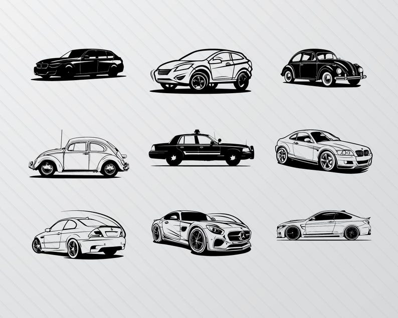 Car Svg Bundle Car Silhouette Old Car Clipart Png Vintage Car Il 794xN.6157680024 Jrwp