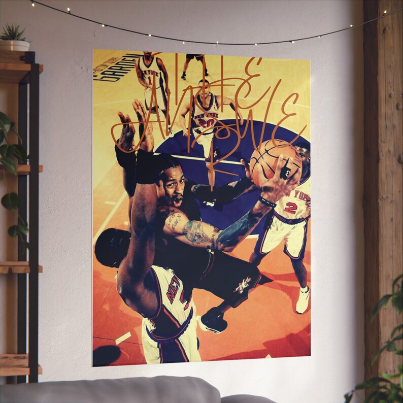 Allen Iverson Poster, Philadelphia 76ers Art Print - Etsy