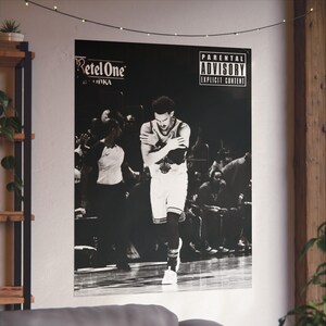 Trae Young Atlanta Hawks Poster, NBA Wall Art Print image 2