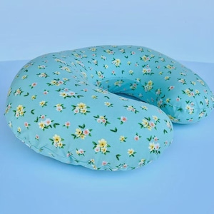 NURSING PILLOW COVER Gorgeous baby nursing pillow cover /unique baby shower gift / floral nursery theme/ soft stretchy fabric