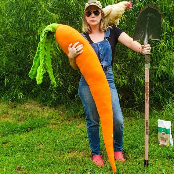 giant carrot plush