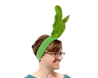 Carrot Turnip Radish Headband  Ready to Ship - Assorted Colors