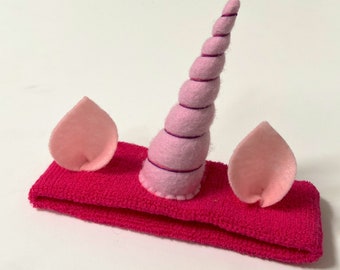 Pink Pink and Purple Unicorn Headband - Be a Unicorn - Adult and Kid sized