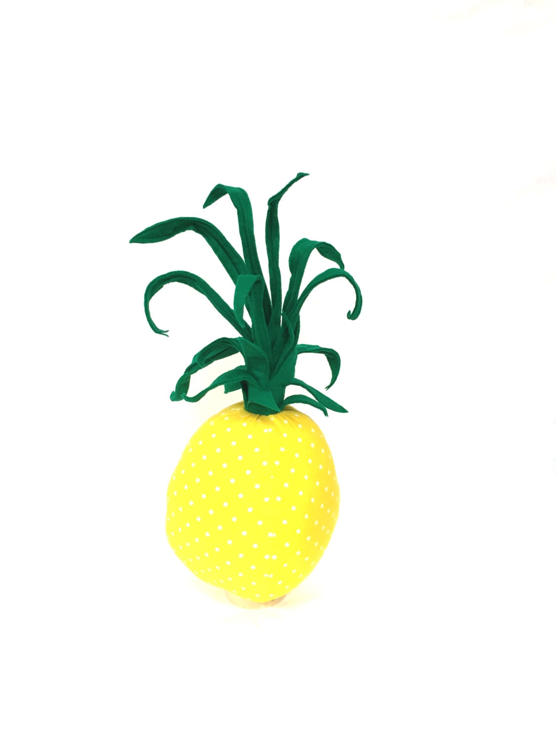 Giant Pineapple Pillow Oversized Tropical Cushion With Leaves Etsy
