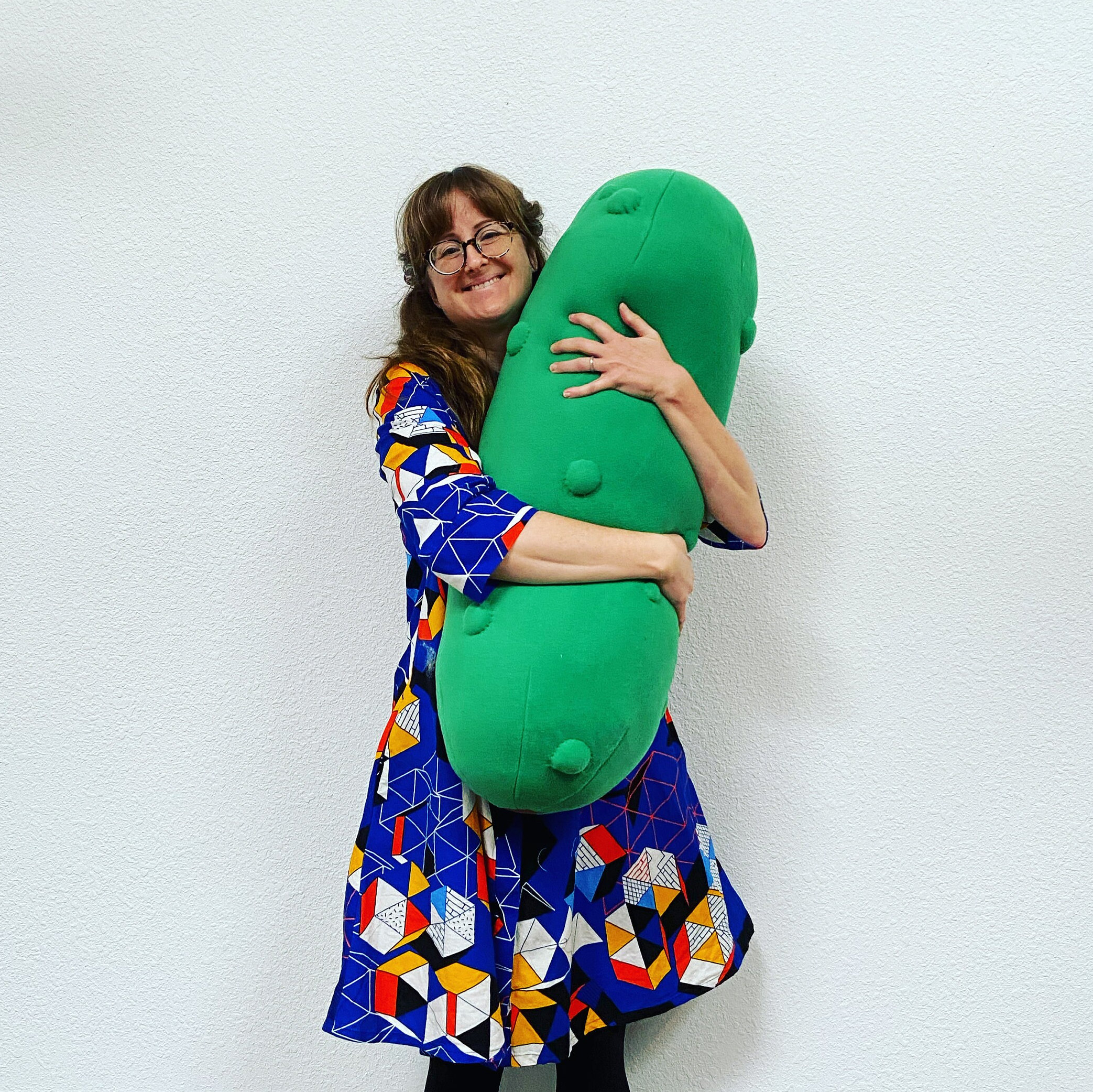 giant pickle plush