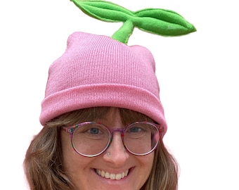 Pink Fruit Beanie - Pink Fruit Cap for all ages