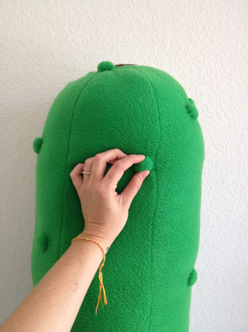 Giant Pickle Body Pillow Monster Plush Cucumber Cushion - Etsy