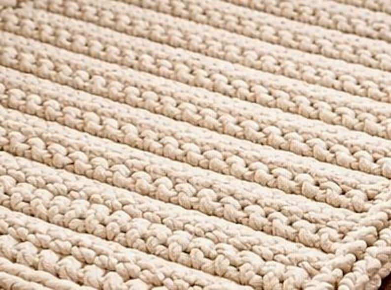 Modern Crochet Rug Pattern – Easy DIY Home Decor (PDF Download) - Etsy