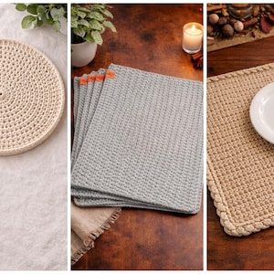 May include: A set of three ceramic mugs with a speckled, matte finish. The mugs are in shades of cream, light gray, and dark gray. Each mug has a simple, minimalist design, perfect for coffee or tea.