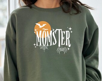 Momster Halloween Sweatshirt, Funny Mom Shirt