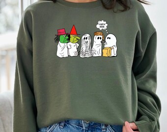I Got A Rock Halloween Sweatshirt, Funny Ghost Hoodie