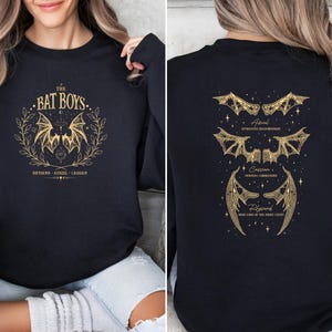 Bat Boys Sweatshirt, The Night Court Shirt, A Court OF Thorns And Roses Rhysand Cassian Hoodie, Bookish Hoodie, Woman Gift, Bookish Gift