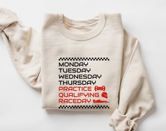 Race Day F1 Hoodie, Racing Lover Sweatshirt