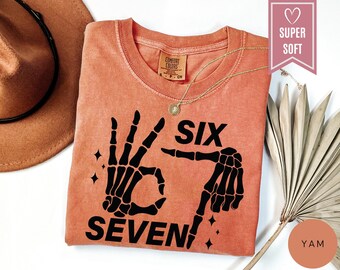 Comfort Colors Skeleton Hands Meme Shirt, Halloween Couples Tee