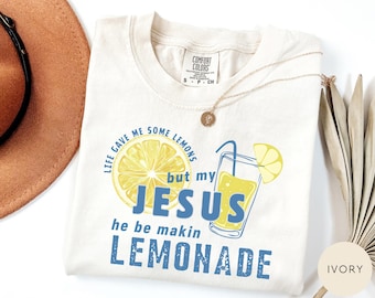 Comfort Colors Lemonade Jesus T-Shirt, Child of God